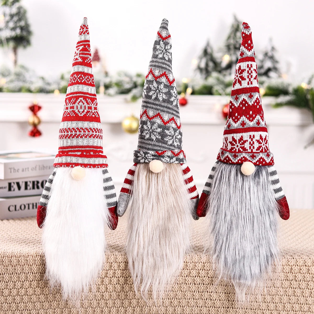 Christmas Wine Bottle Cover Festive Holiday Table Decor
