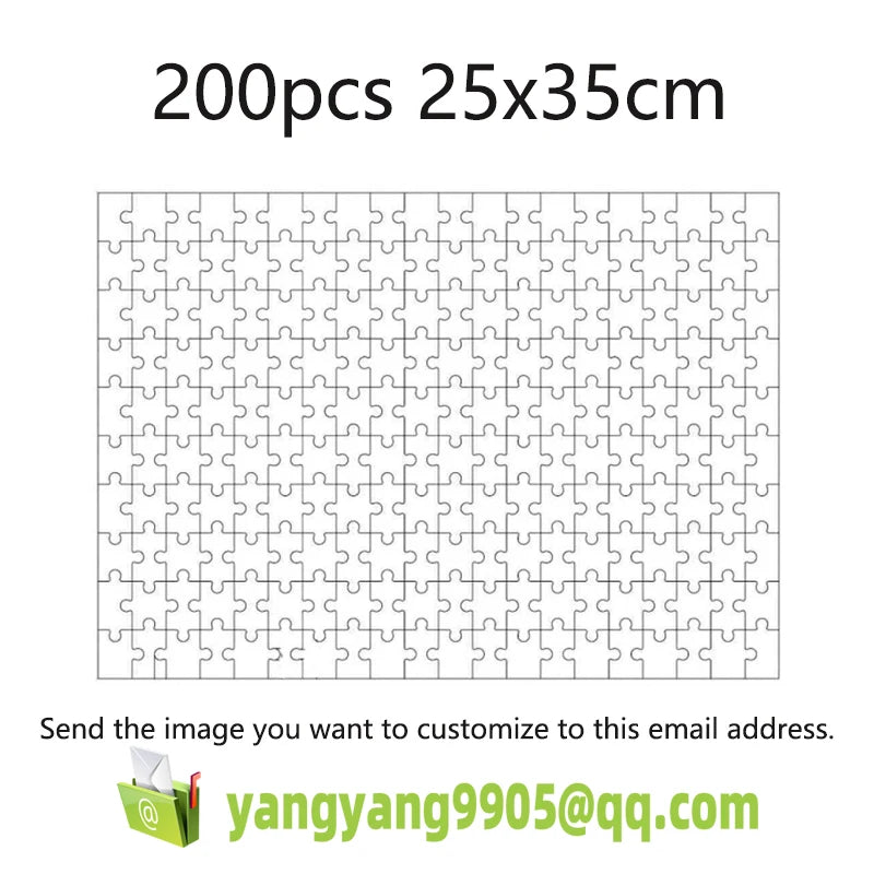 Custom Jigsaw Puzzle Personalized Photo DIY Wooden Puzzle