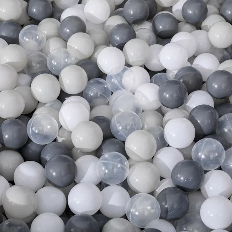 50 Pack Ball Pit Balls – Colorful Plastic Play Balls