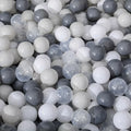 50 Pack Ball Pit Balls – Colorful Plastic Play Balls
