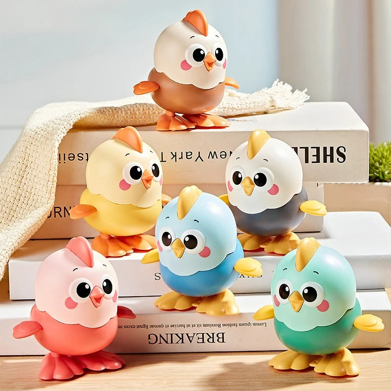 Clockwork Chick Toy – Moving Wind-Up Chicken