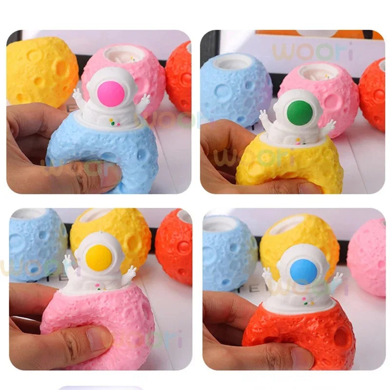 Pop Up Squeeze Toy TPR Novelty Stress Relief Fidget