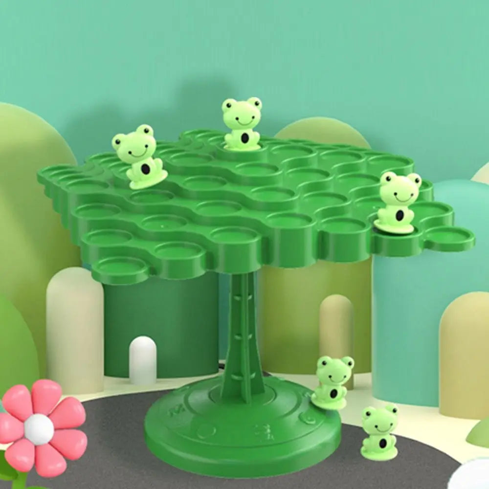 Frog Balance Game – Kids Math & Balancing Board Toy