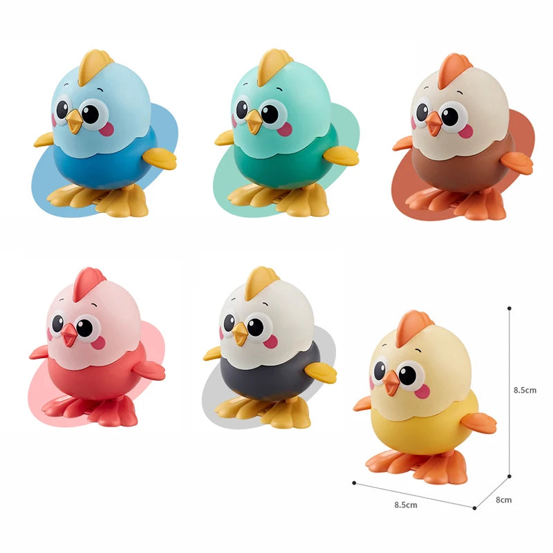 Clockwork Chick Toy – Moving Wind-Up Chicken
