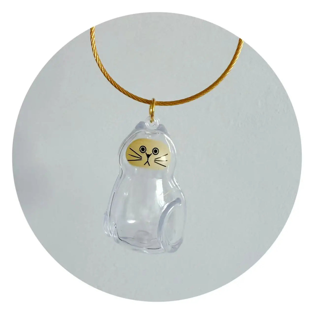 Pet Hair Memorial Keychain – Cat and Dog Keepsake Pendant