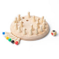 Wooden Memory Match Game – Color Matching Board Puzzle