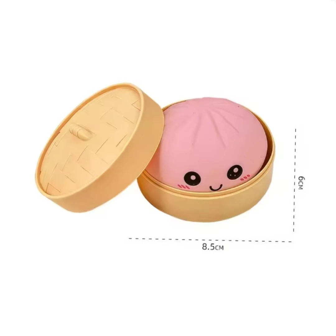 Dumpling Squishy Toy – Soft Rebound Stress Ball