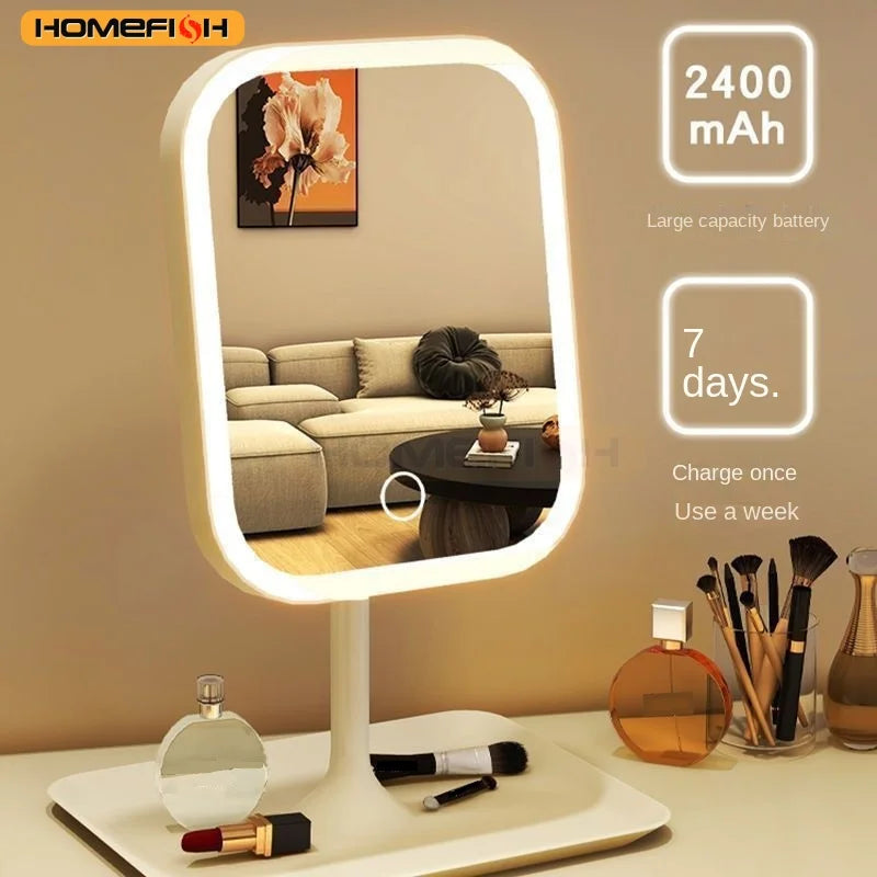 LED Vanity Mirror – Touch Control, 3 Light Colors