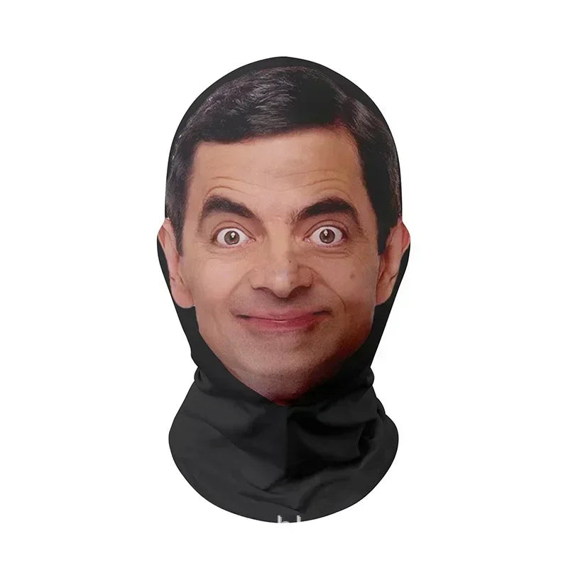 Funny 3D Printed Mask – Seamless Halloween Cosplay