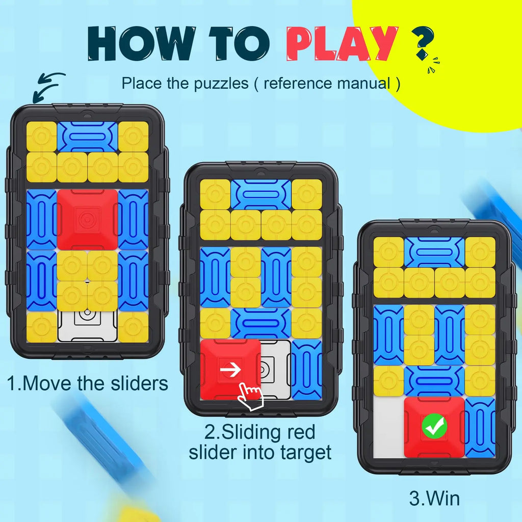 Sliding Block Puzzle – Brain Teaser Logic Game
