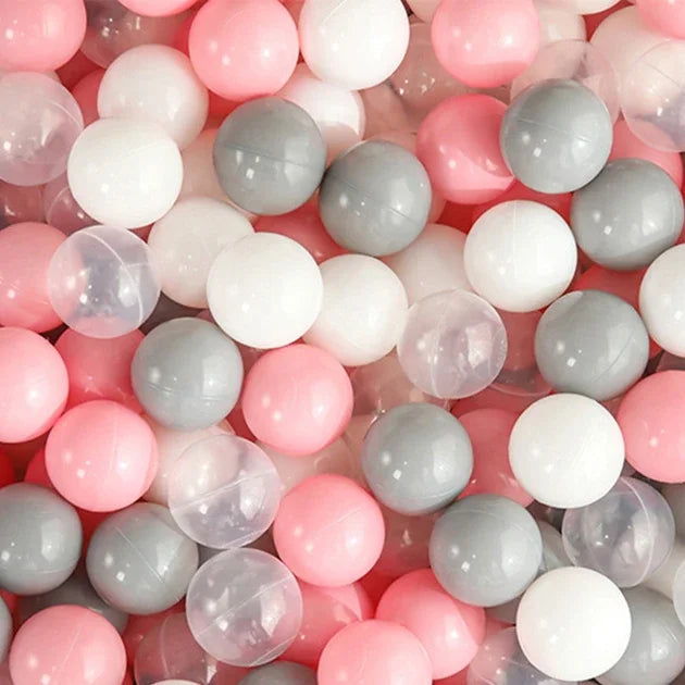 50 Pack Ball Pit Balls – Colorful Plastic Play Balls