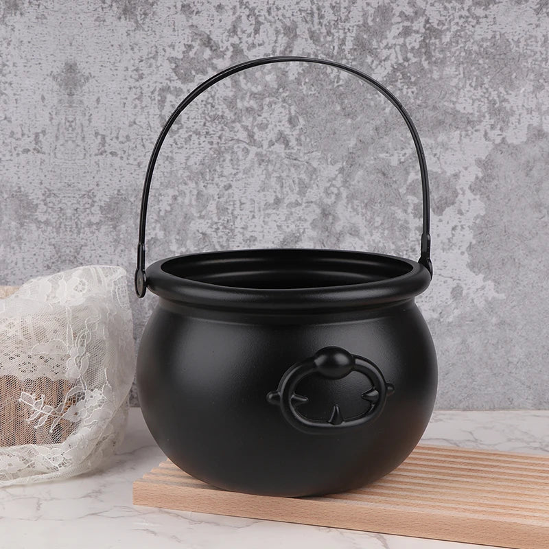 Halloween Cauldron Decoration – Witch Prop & Candy Holder