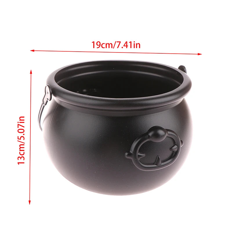 Halloween Cauldron Decoration – Witch Prop & Candy Holder