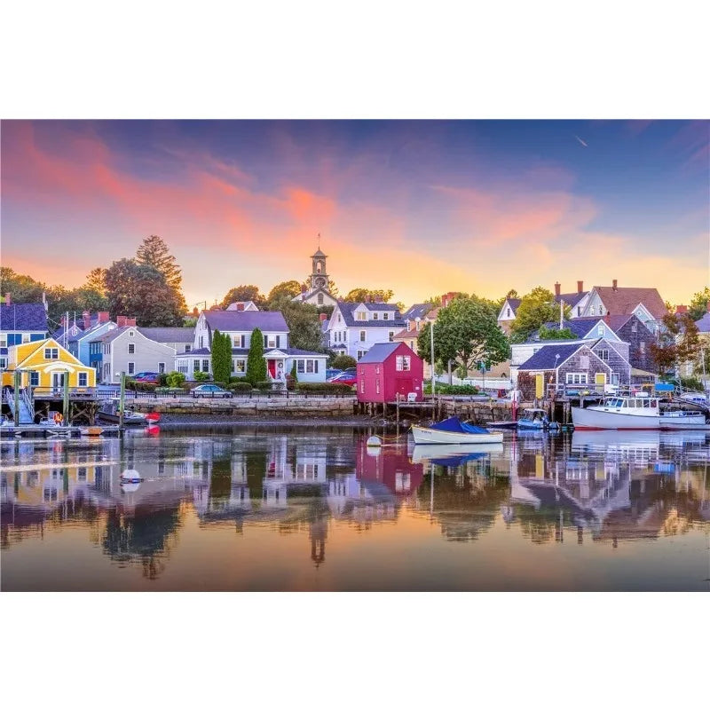 500 Piece City Jigsaw Puzzle – Vintage Street Landscape