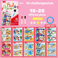 Find the Difference Game for Kids, 10 Reusable Puzzle Cards
