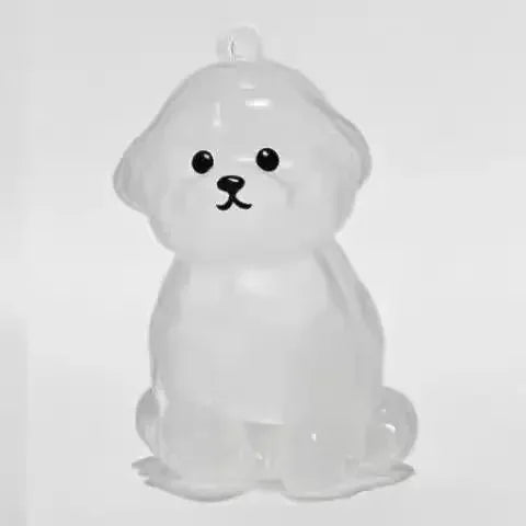 Pet Hair Memorial Keychain – Cat and Dog Keepsake Pendant