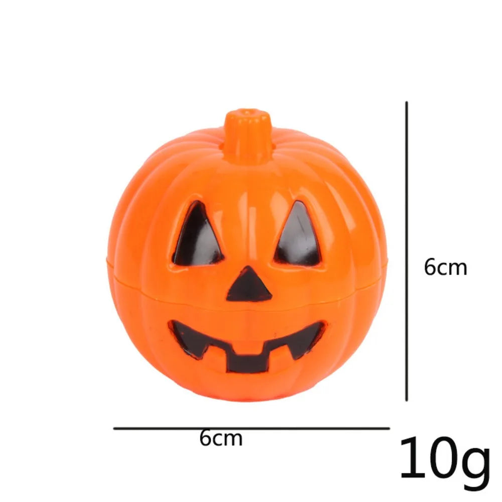 12/24PC Halloween Pumpkin Bucket Storage Box Kids Birthday Party Halloween Day of The Dead Party Favors Decoration Candy Filling