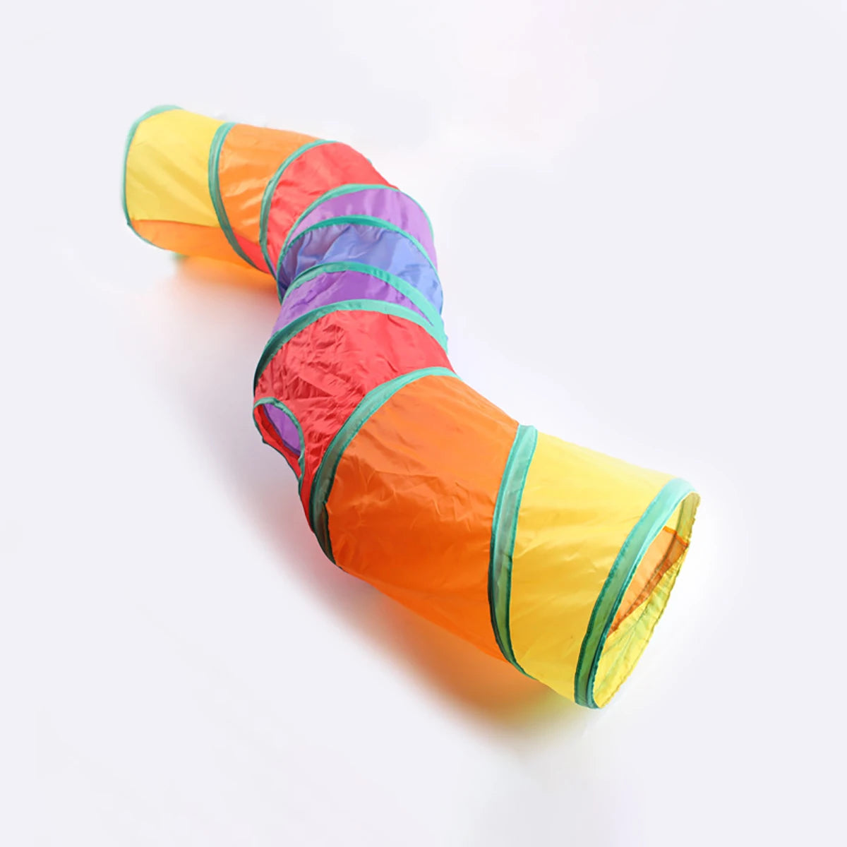 Foldable Cat Tunnel Toy for Indoor Play and Hiding