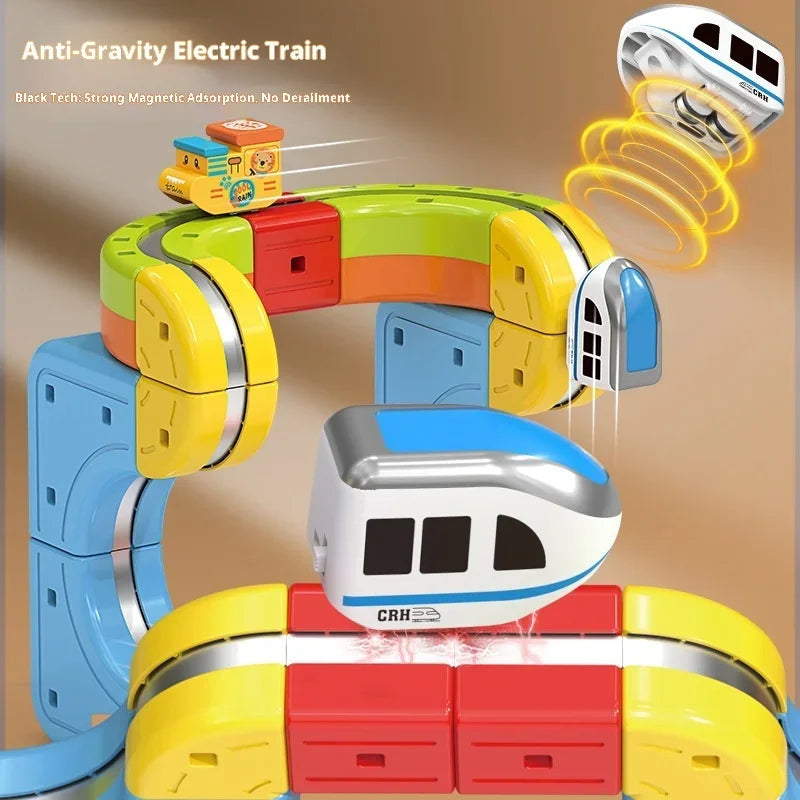 Magnetic Track Train Toy Anti-Gravity Rail Car