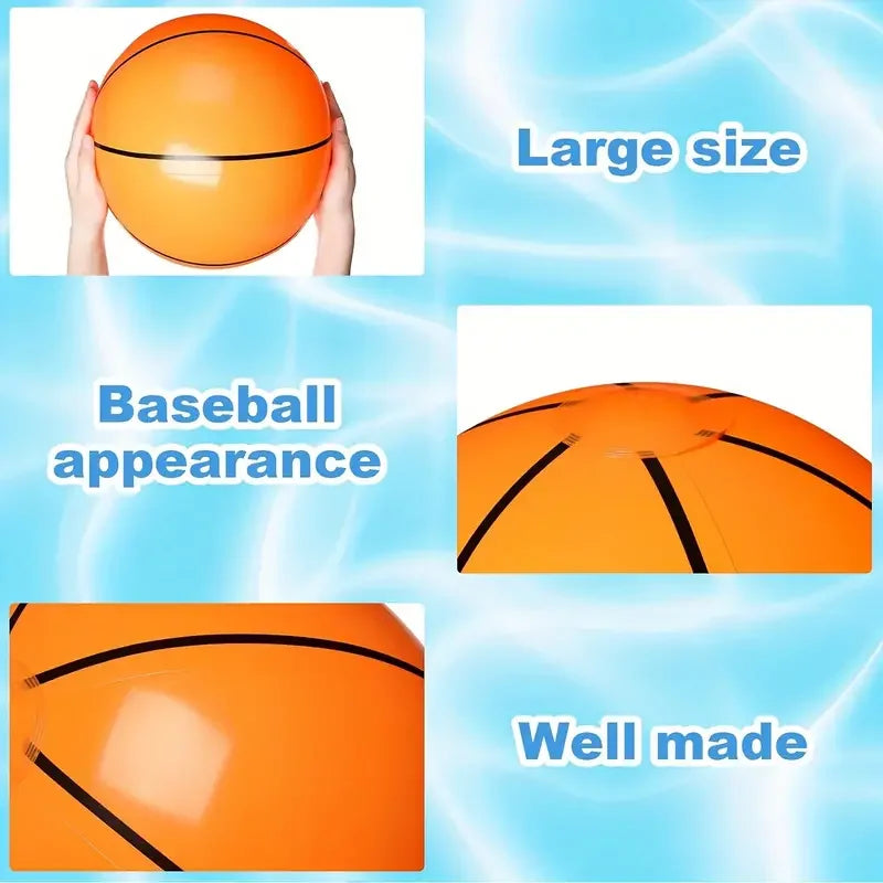 Inflatable Sports Ball – PVC Pool & Beach Toy