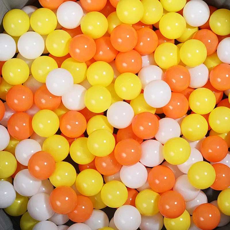 Ball Pit Balls 50 Pack Colorful 5.5cm Plastic Play Balls