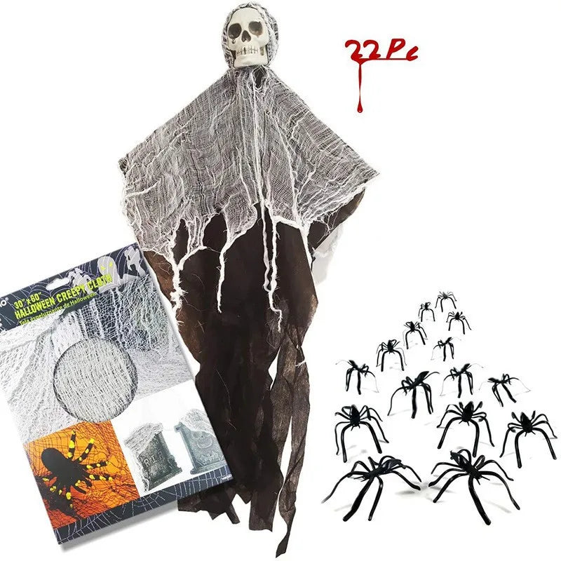 Hanging Halloween Skull Decoration for Haunted House