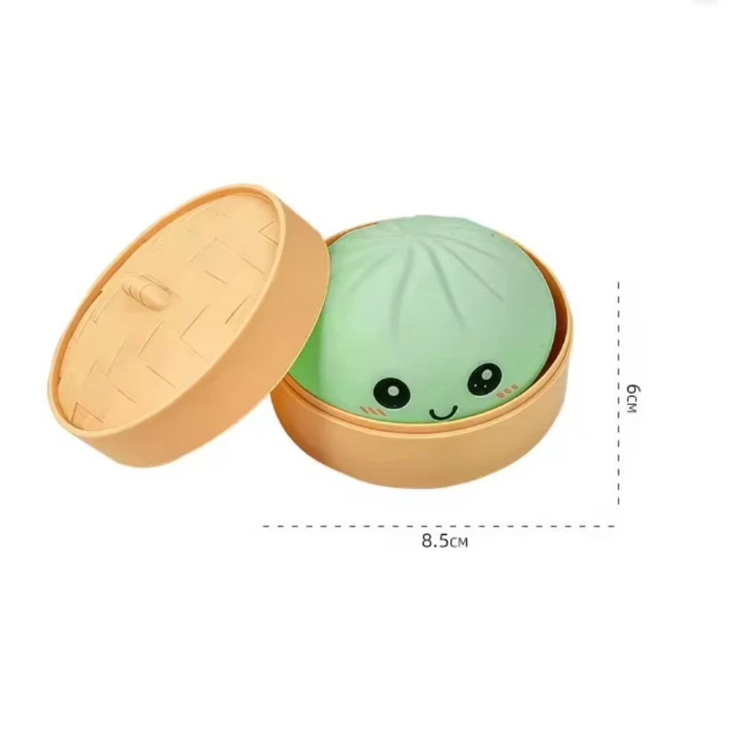 Dumpling Squishy Toy – Soft Rebound Stress Ball