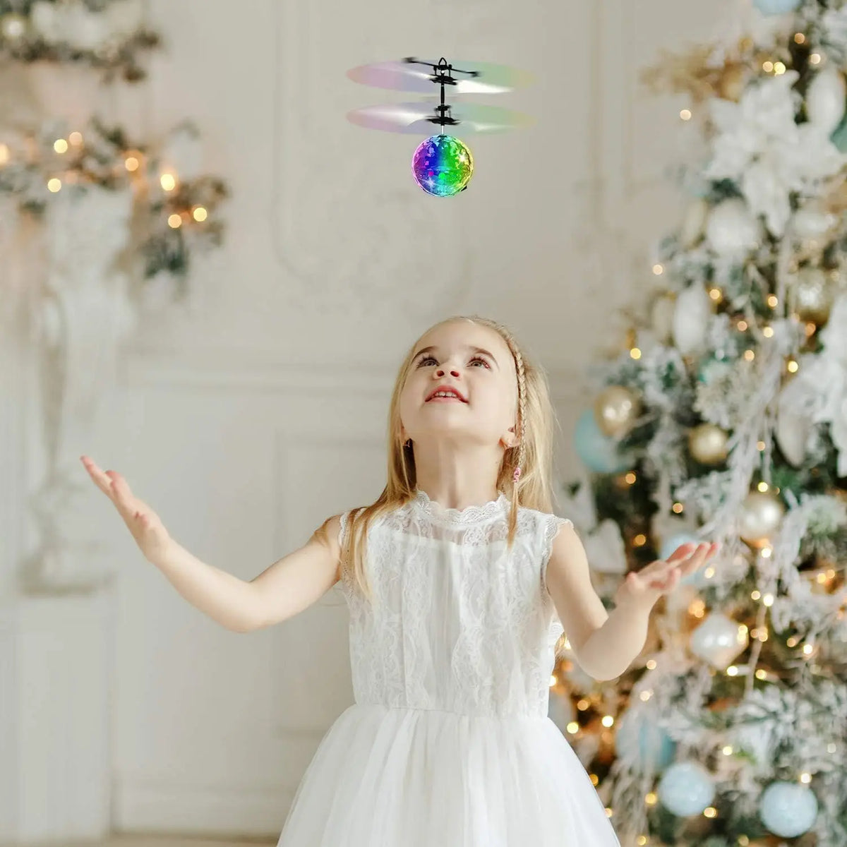 Light Up Gyroscope Toy – Induction Floating Ball
