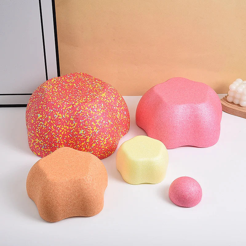 Kids Balance Stepping Stones – 5-Piece Foam Set
