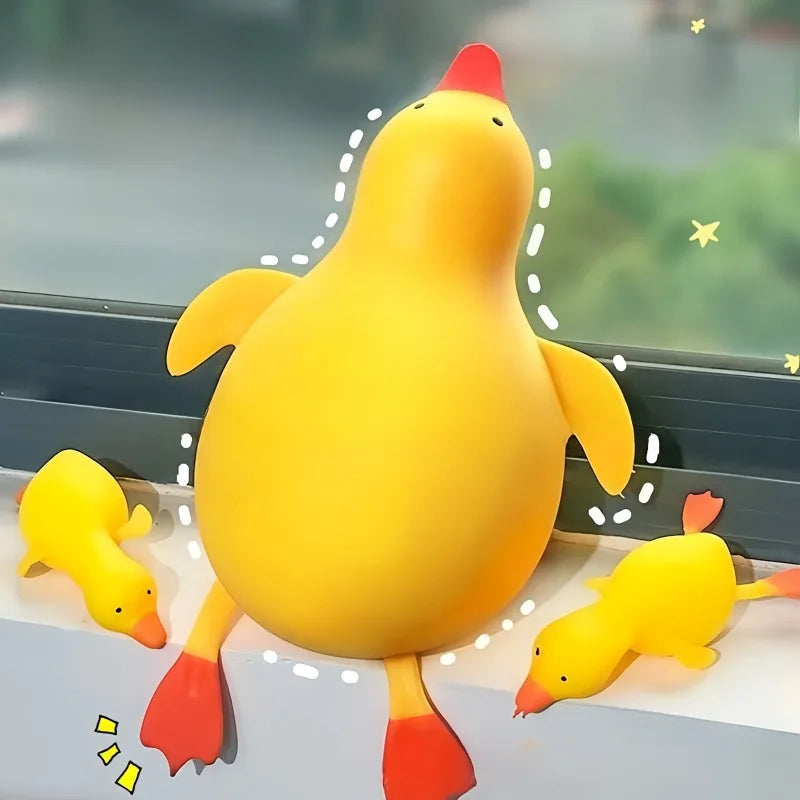 Duck Squishy Fidget Toy Cute Animal Squeeze Stress Toy