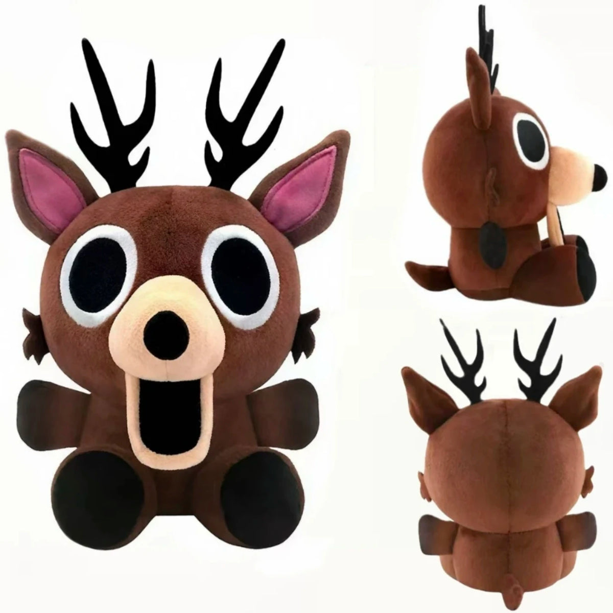 Forest Animal Plush Toy, 25cm Deer, Elk & Owl Stuffed Animal