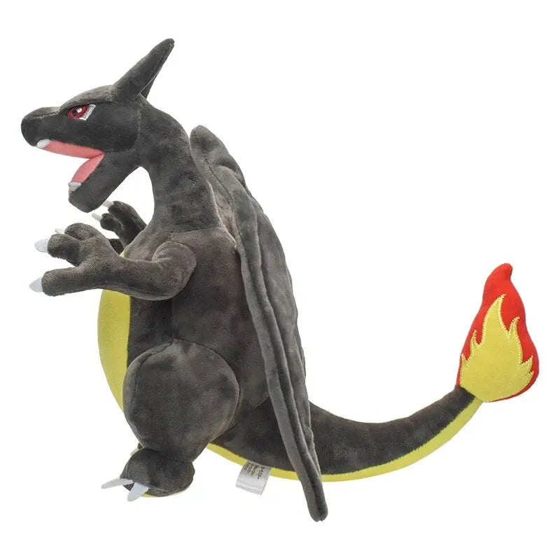 Gray Dragon Plush Toy, 9-Inch Collectible Stuffed Animal