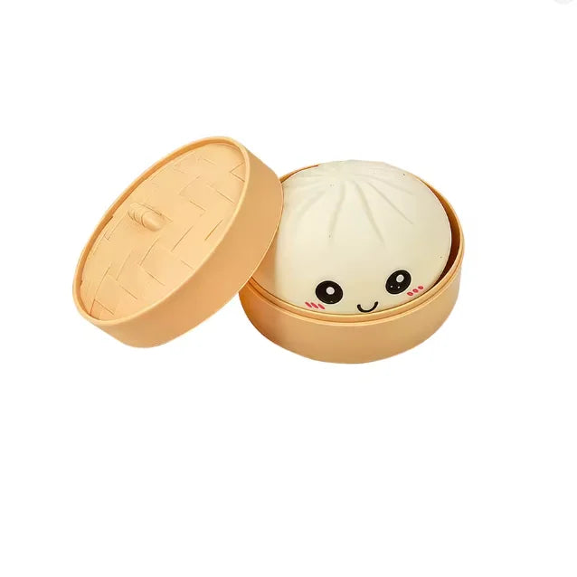 Dumpling Squishy Toy – Soft Rebound Stress Ball