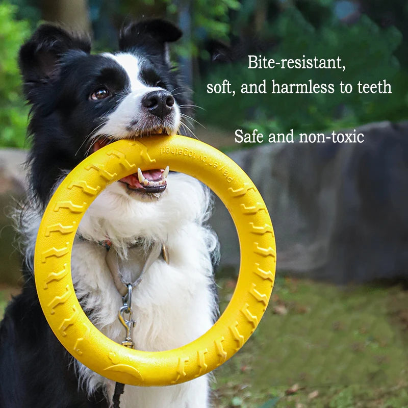 EVA Dog Toy Set – 4-Pack with Ball, Flying Disc and Tug Rope