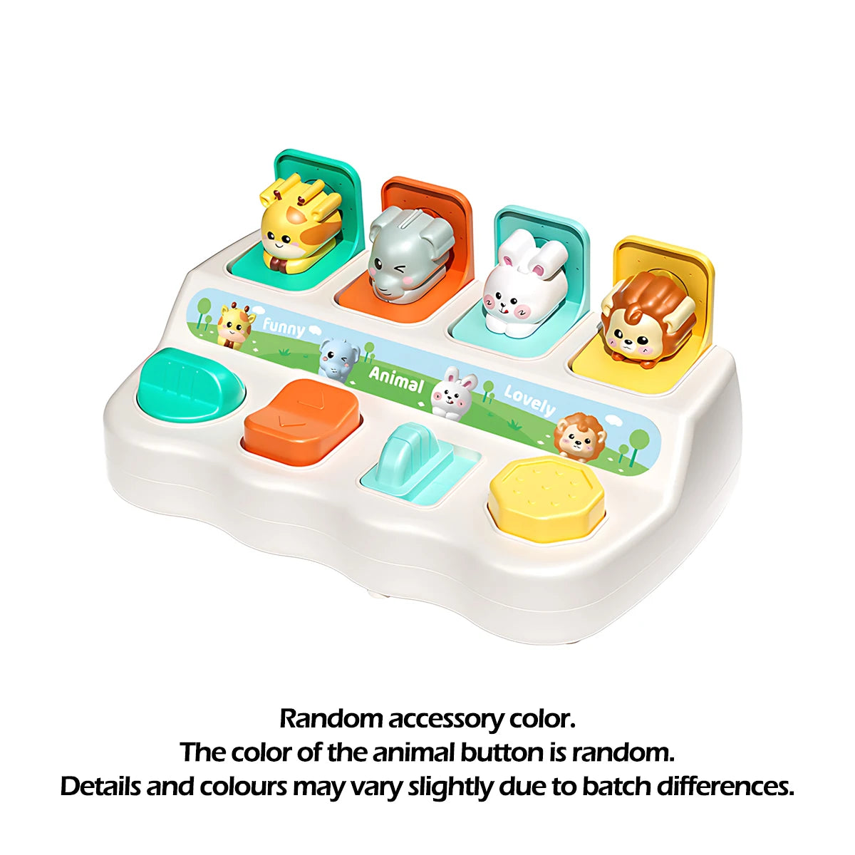Montessori Pop Up Animal Toy for Toddlers and Preschoolers