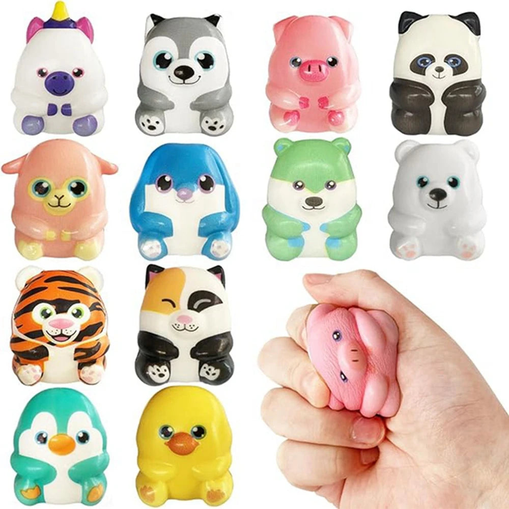 Mini Slow Rising Squishy Toys 6 or 12 Pack Kawaii Fidgets