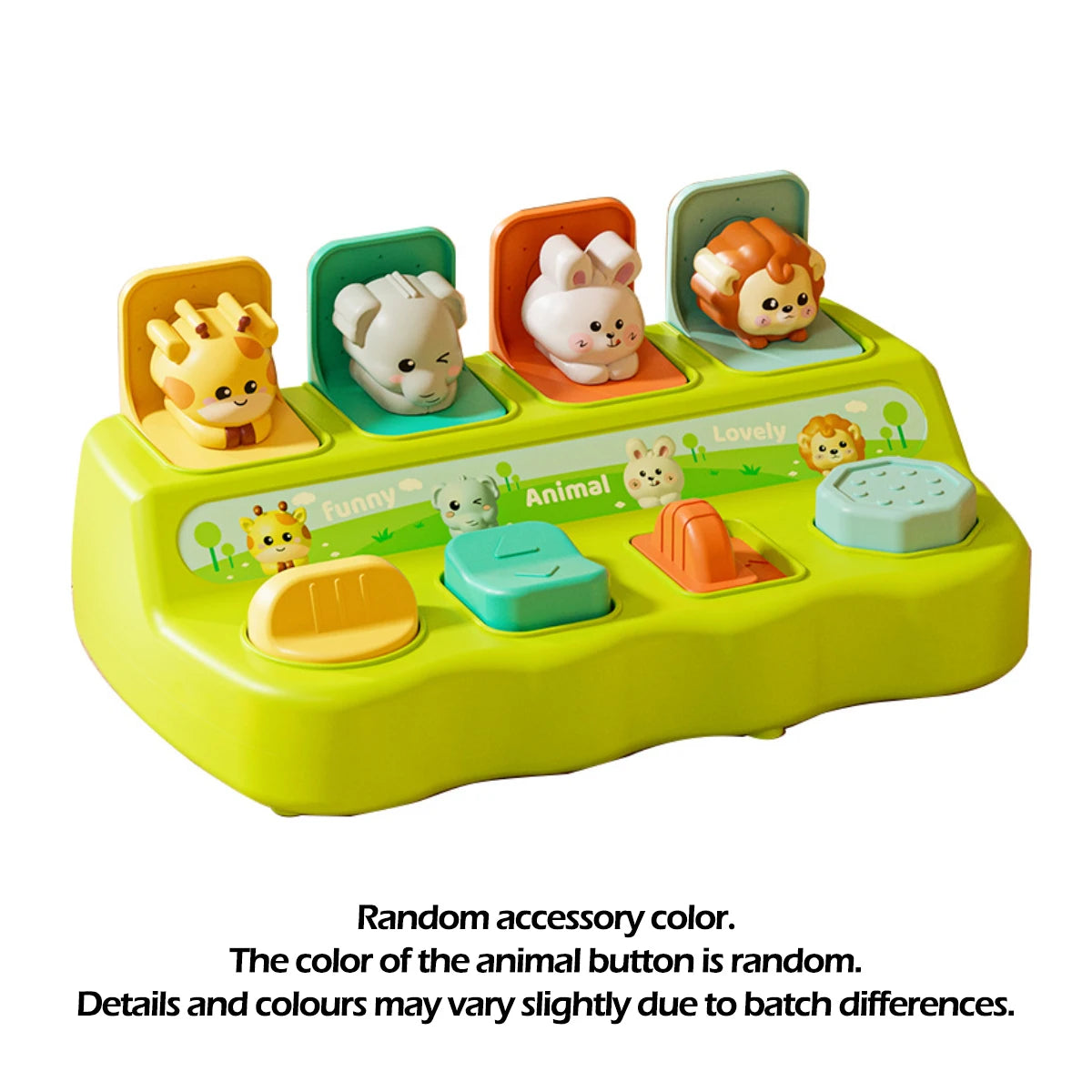 Montessori Pop Up Animal Toy for Toddlers and Preschoolers