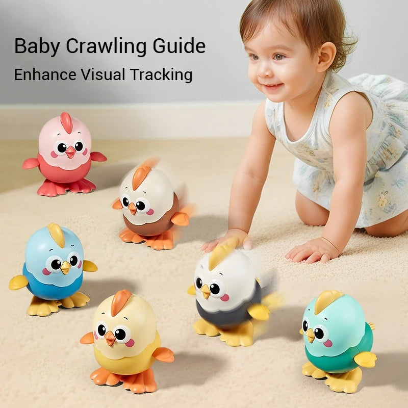 Clockwork Chick Toy – Moving Wind-Up Chicken