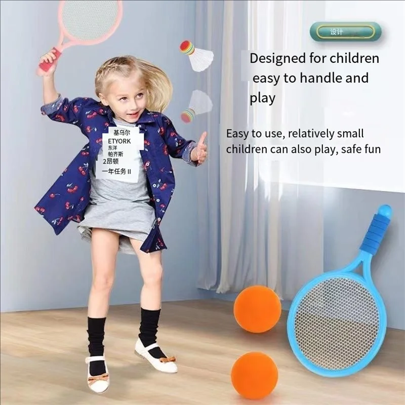 Kids Badminton Racket – Beginner Outdoor Sports Toy