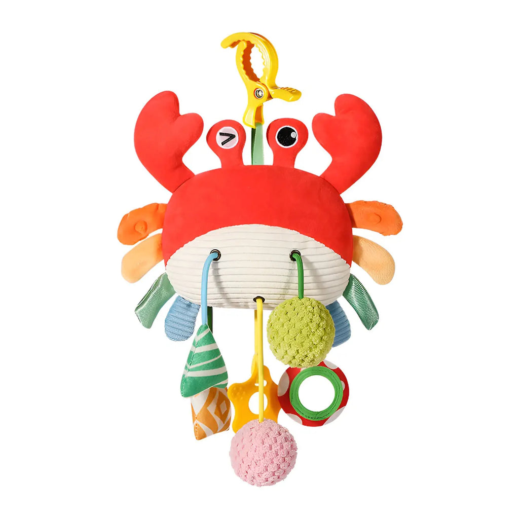 Baby Crib Hanging Toy – Cartoon Sensory Pendant