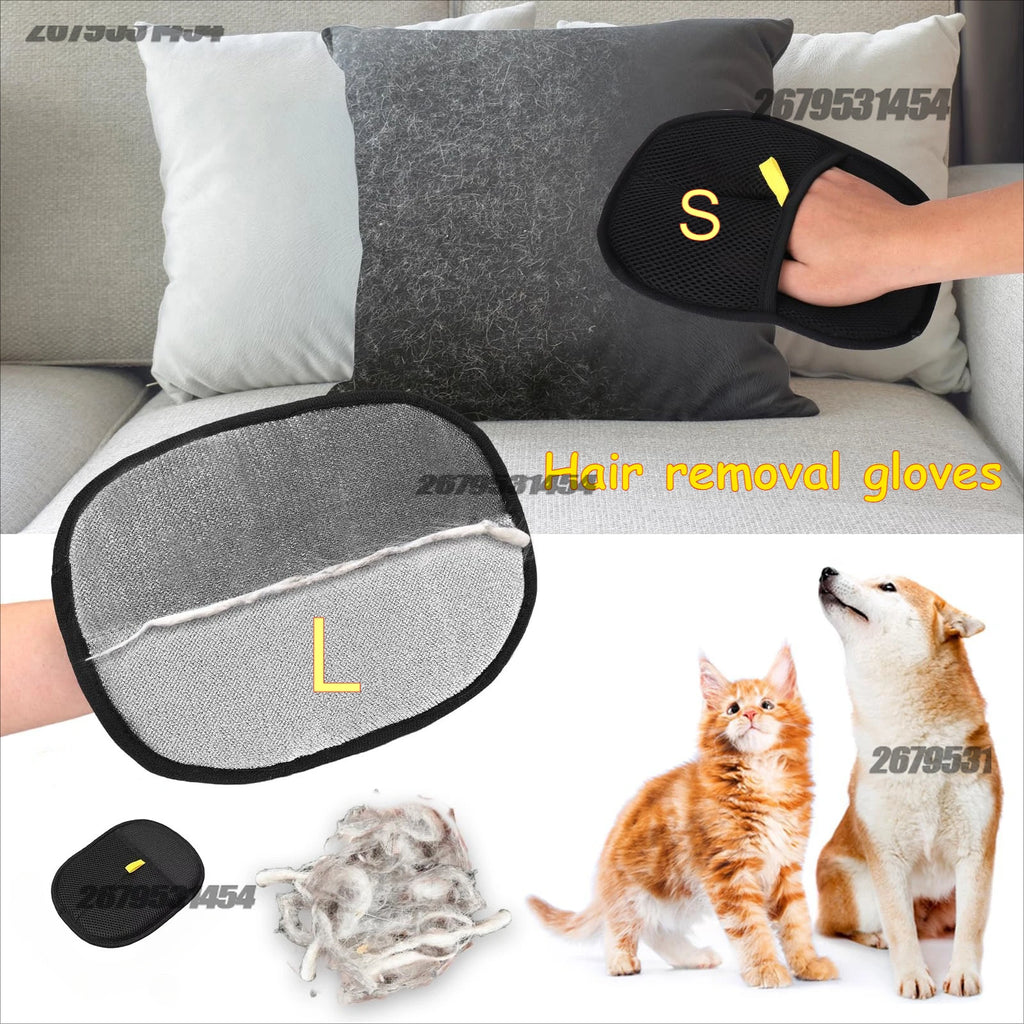 Pet Hair Remover Mitt for Cats and Dogs – Washable Cleaning Glove