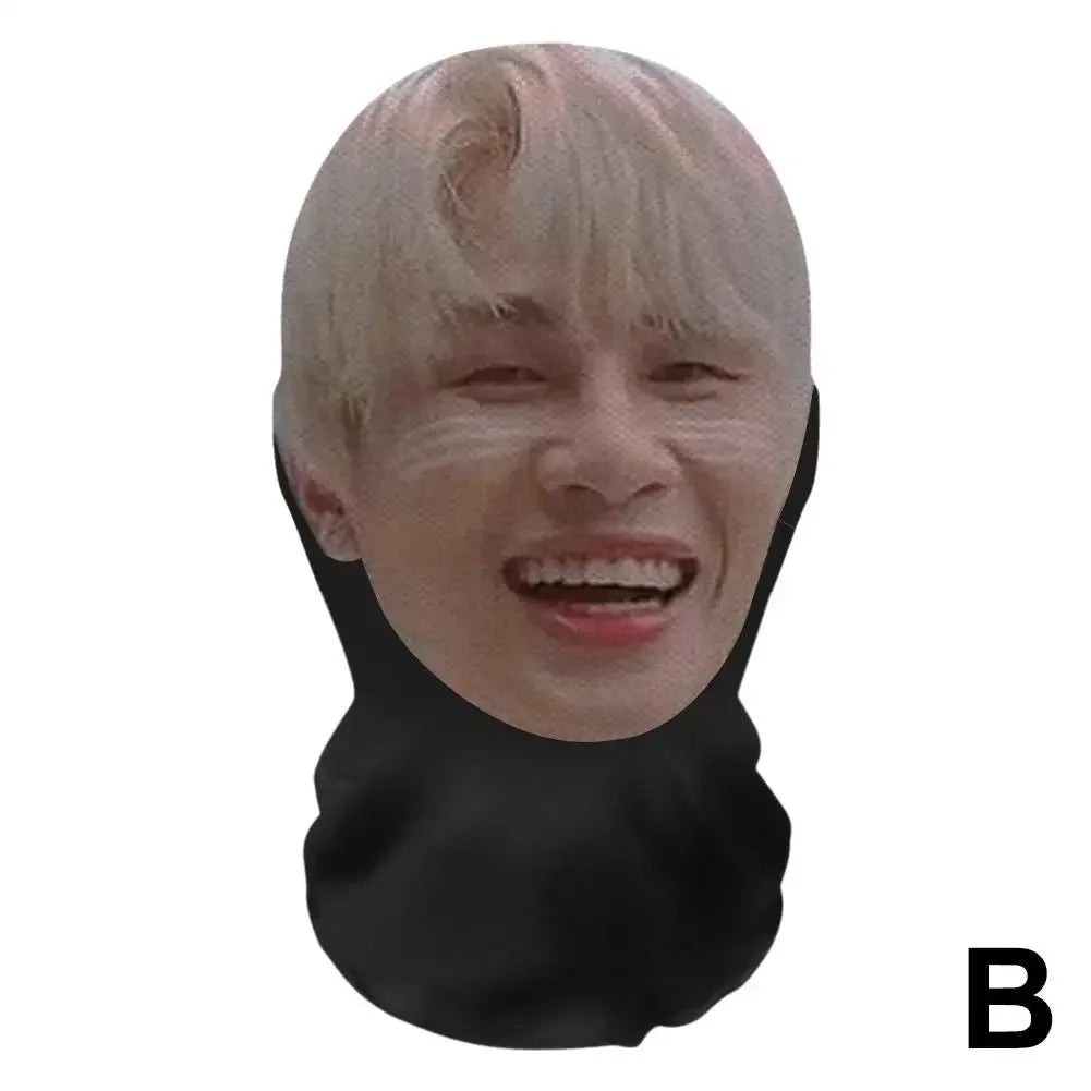 Funny 3D Printed Mask – Seamless Halloween Cosplay