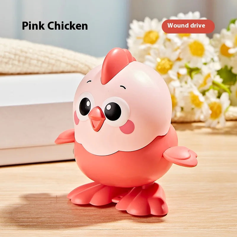 Clockwork Chick Toy – Moving Wind-Up Chicken