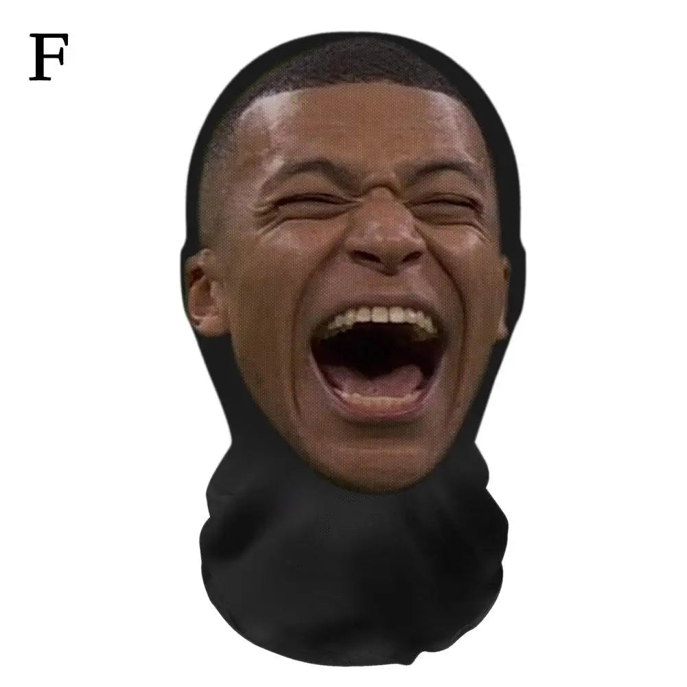Funny 3D Printed Mask – Seamless Halloween Cosplay
