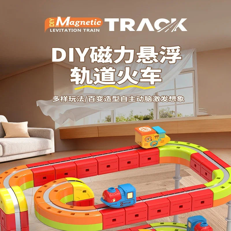 Magnetic Track Train Toy Anti-Gravity Rail Car