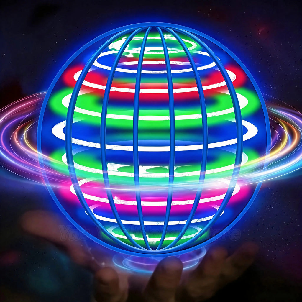Flying Orb Toy – LED Hand-Controlled Hover Spinner