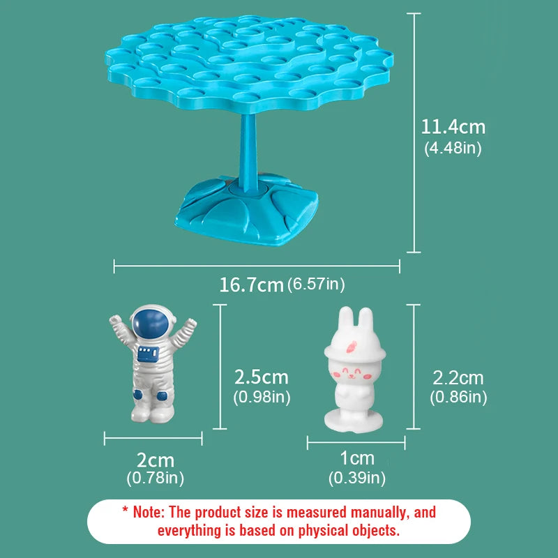 Frog Balance Game – Kids Math & Balancing Board Toy