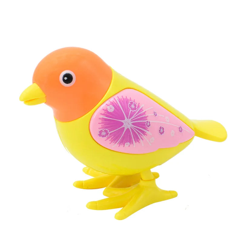 Wind-Up Bird Toy – Jumping Clockwork Animal