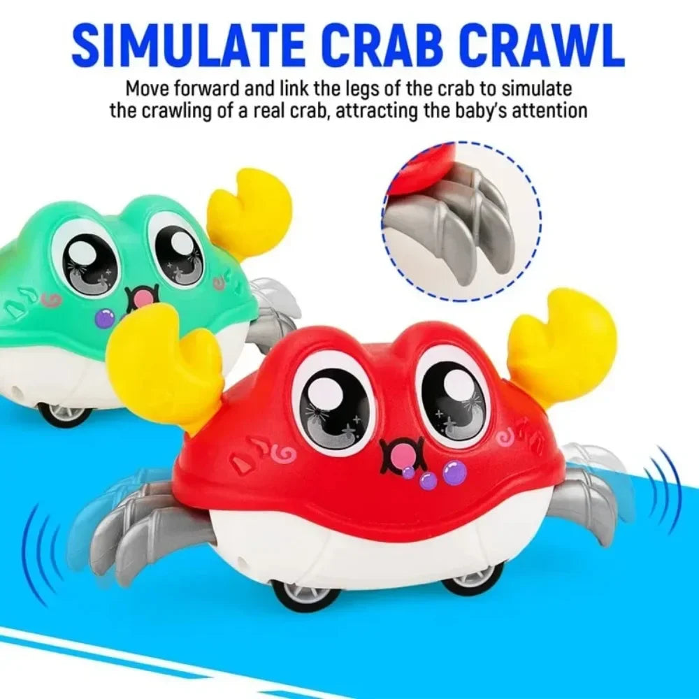 Crawling Crab Toy – Moving Cartoon Animal Playmate
