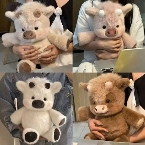 17.7-Inch Pig Plush Pillow, Soft Stuffed Animal for Cuddling
